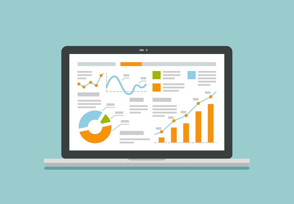 computadora con tableros