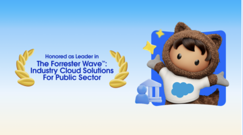 banner the forrester wave industry cloud solutions for public sector