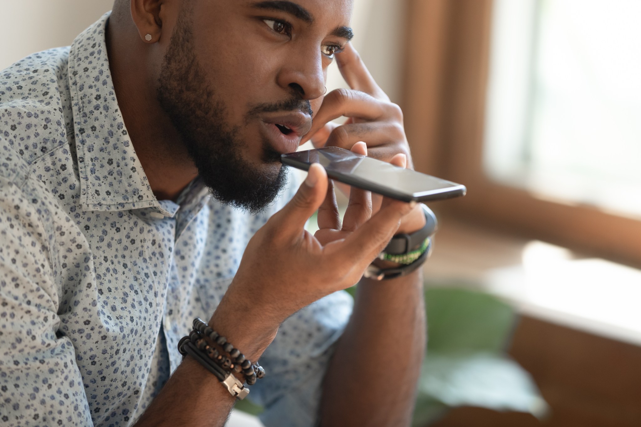 Man Using Vice Technology Why Salesforce Is All-In on Voice Technology - Salesforce