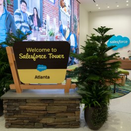 This is an image of the Salesforce Tower in Atlanta