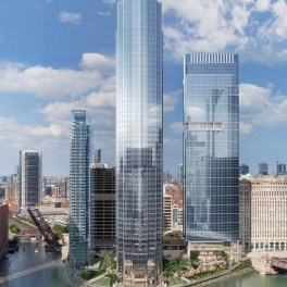 This is an image of the Salesforce Tower in Chicago
