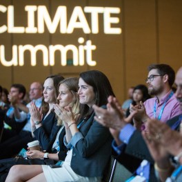 Attendees at Climate Summit Dreamforce 2018