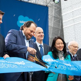 Salesforce Tower San Francisco Opening: Ribbon Cutting