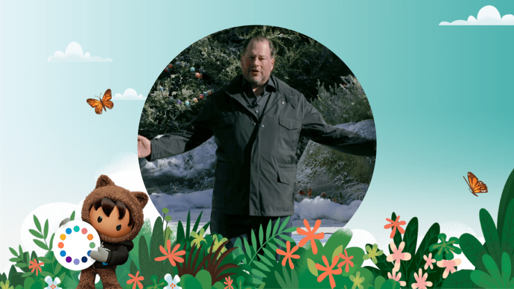 Marc Benioff gives opening keynote of Dreamforce to You