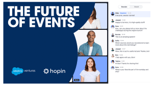 the future of events hosted by Hopin Investment