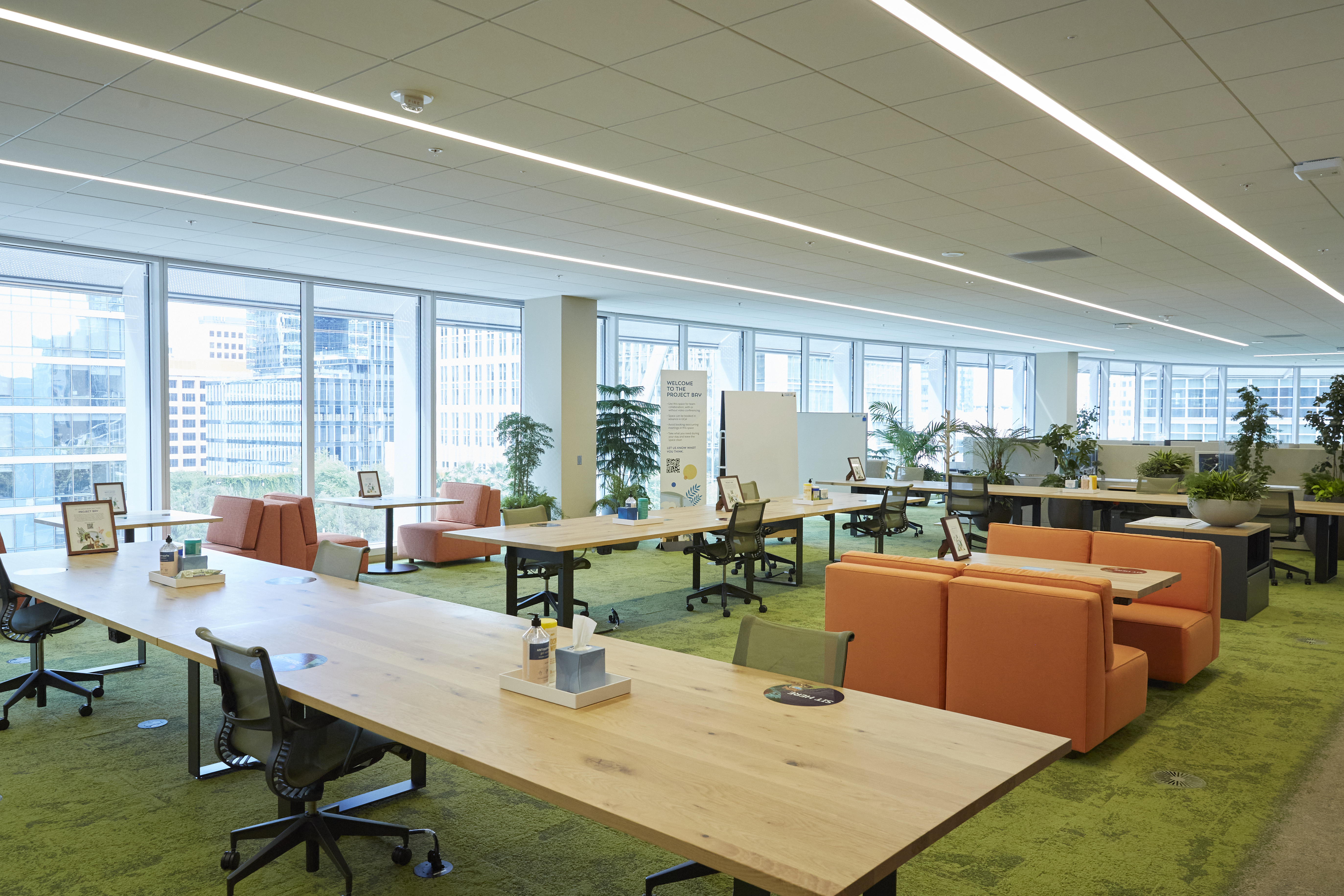 Salesforce Tower San Francisco - Project Bay Collaboration Space