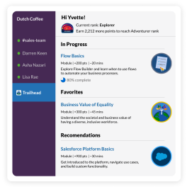Slack-First Trailhead powers personalized learning directly in the flow of work in Slack.