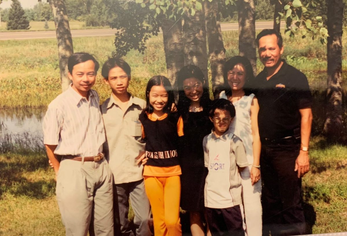 Trailblazer Tony Nguyen as child with family in Vietnam