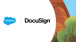 DocuSign and Salesforce logos