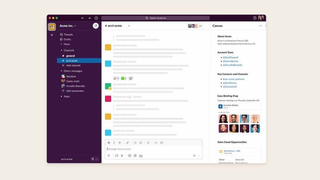 How Slack Canvas Will Transform Productivity And Collaboration Salesforce How Slack Canvas Will Transform Productivity And Collaboration Salesforce