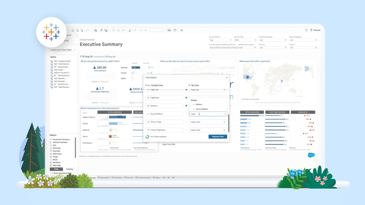 Salesforce's New Tableau Capabilities Improve the Flow of Work and Drive  Personalized User Experiences - Salesforce