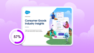 Salesforce Consumer Goods Industry Insights Report Announcement 2025