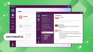 View of user interacting with Claude in Slack