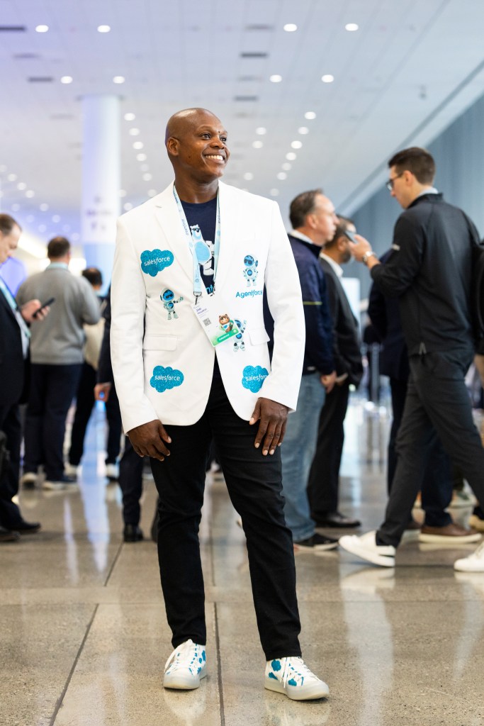 Day 1 of Dreamforce '25. Editorial use only.