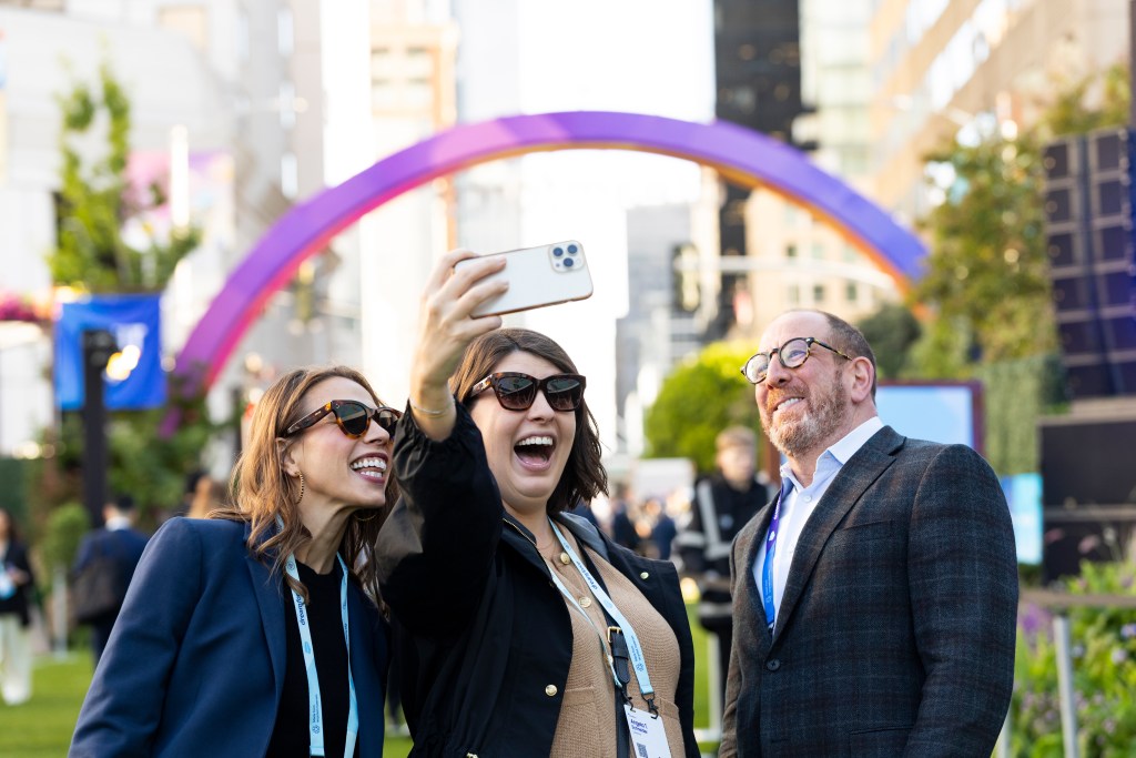 Day 1 of Dreamforce '25. Editorial use only.