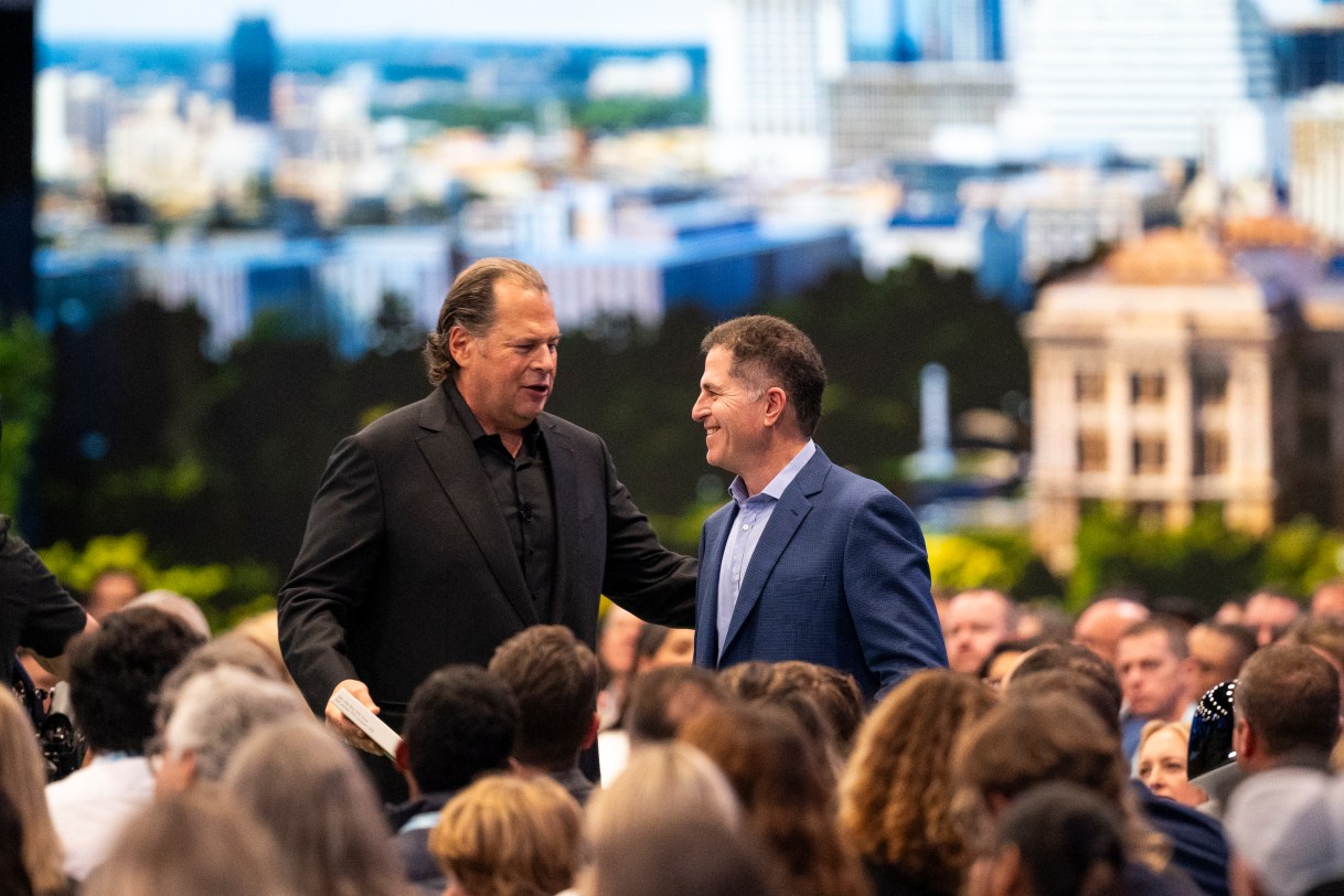 Day 1 of Dreamforce '25. Editorial use only.