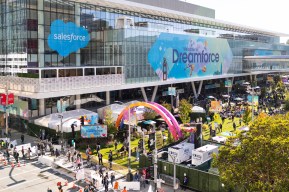 Day 3 of Dreamforce '25. Editorial use only.