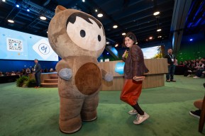 Day 3 of Dreamforce '25. Editorial use only.