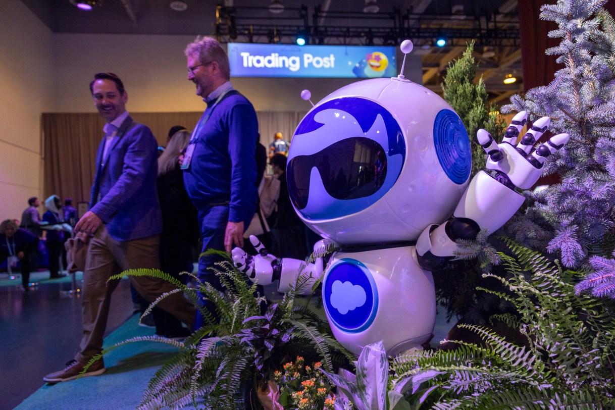 Day 3 of Dreamforce '25. Editorial use only.