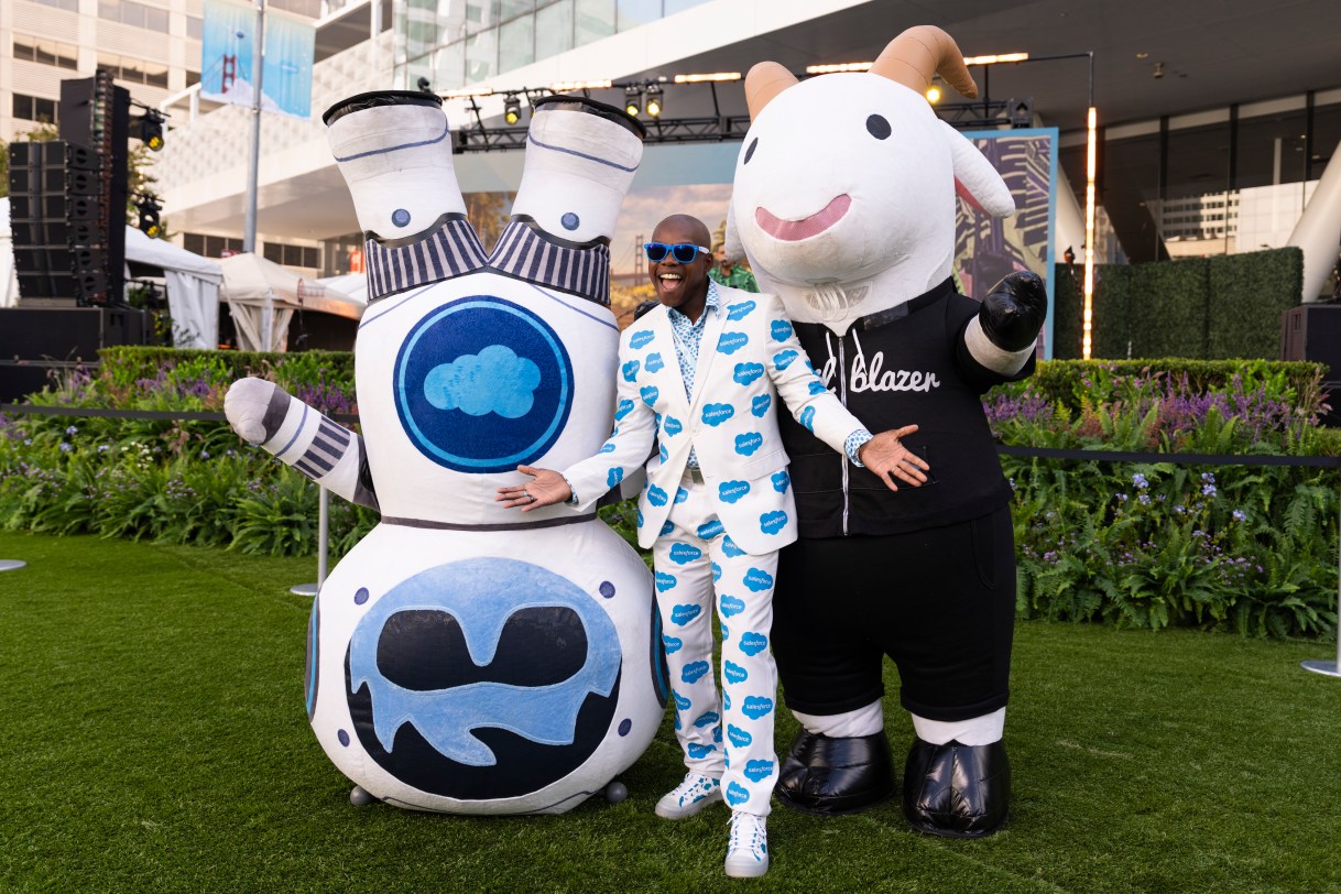 Day 3 of Dreamforce '25. Editorial use only.