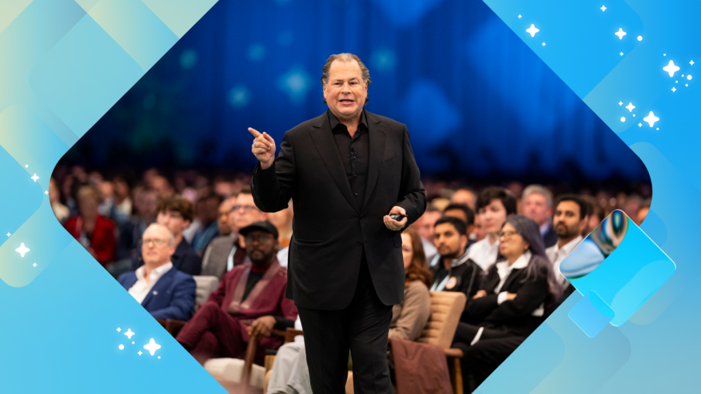 Marc Benioff presents the Dreamforce 2025 Keynote