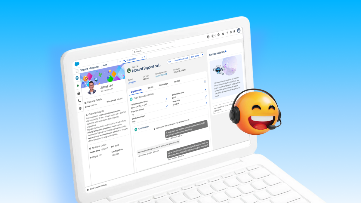 CRM+AI+컨택센터가 한 몸이 되면 — Salesforce Agentforce Contact Center