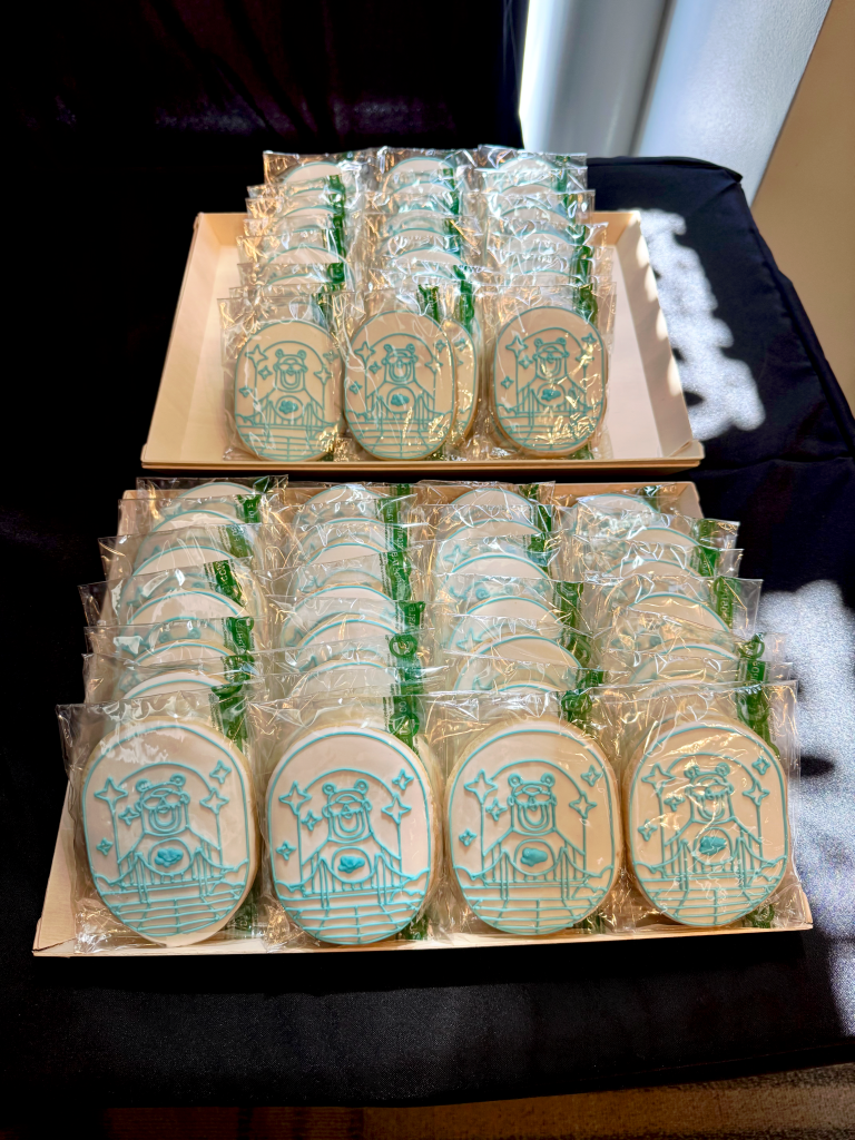 Codey-themed cookies await at TDX