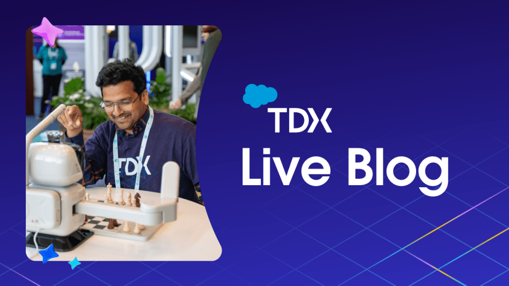 TDX Live Blog