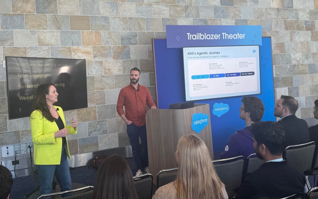 Brittany Argall and Ryan Olstad talk about Amazon’s approach to agent-building.