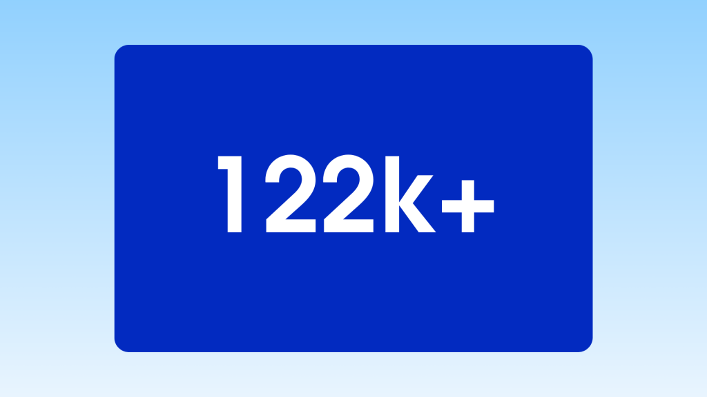 122k+ viewers online on Salesforce+