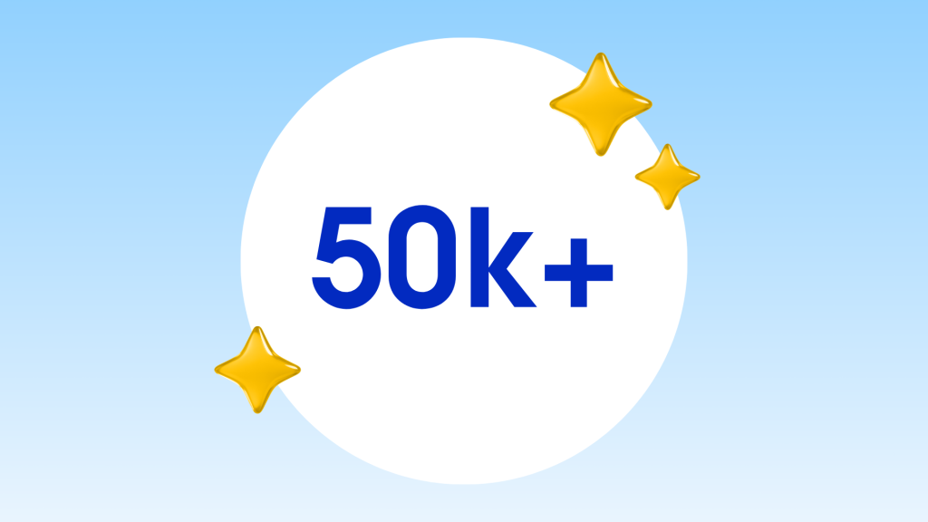 50k+ attending in-person