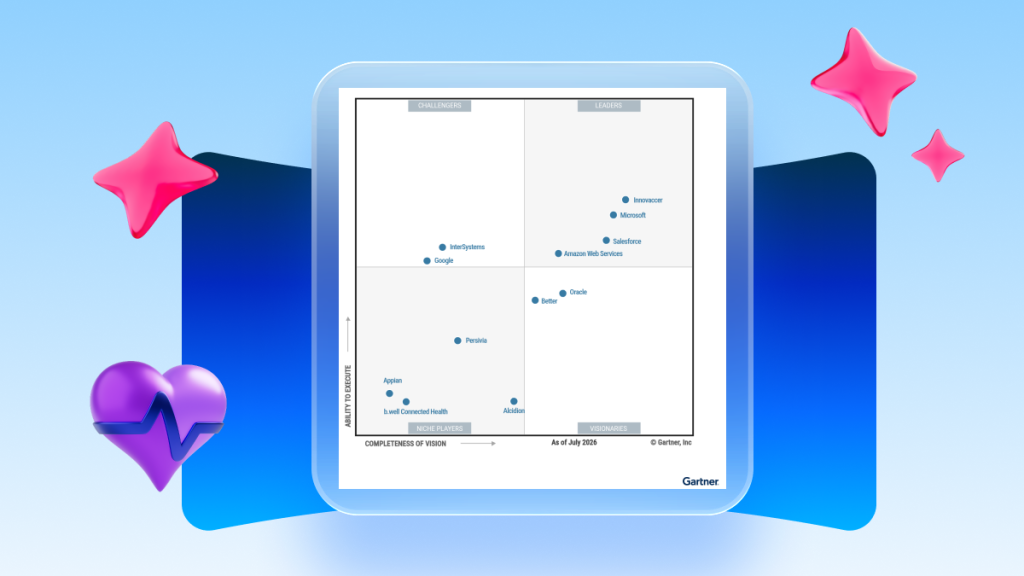 Salesforce Named a Leader in the 2026 Gartner® Magic Quadrant™ for Healthcare Provider