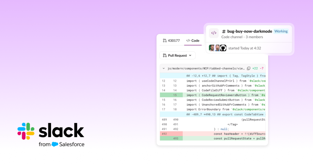 View of Slack Code API