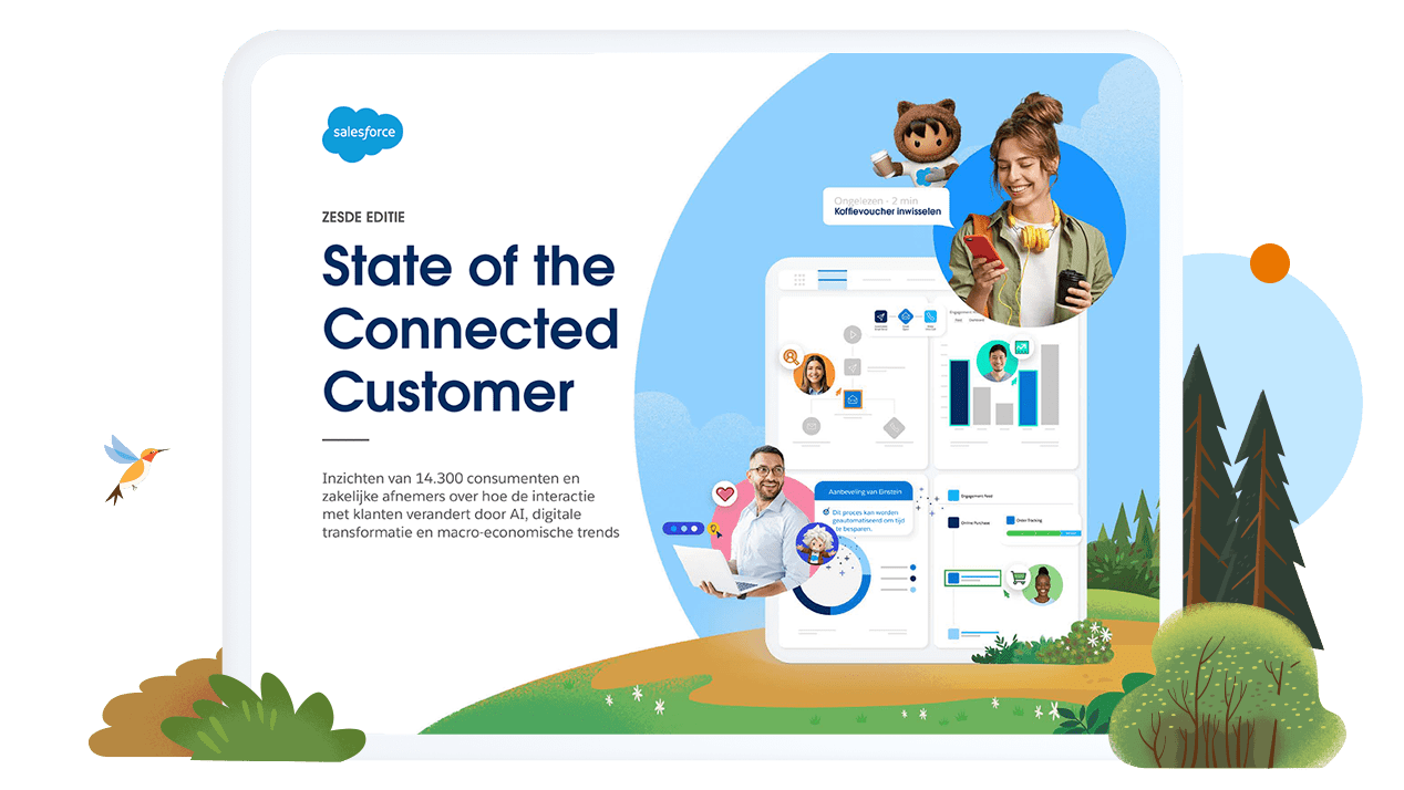 the cover of State of Connected Customer