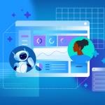 Dashboards, robots en mensen die samenwerken.