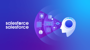 Een illustratie die de serie ‘Salesforce on Salesforce’ weergeeft