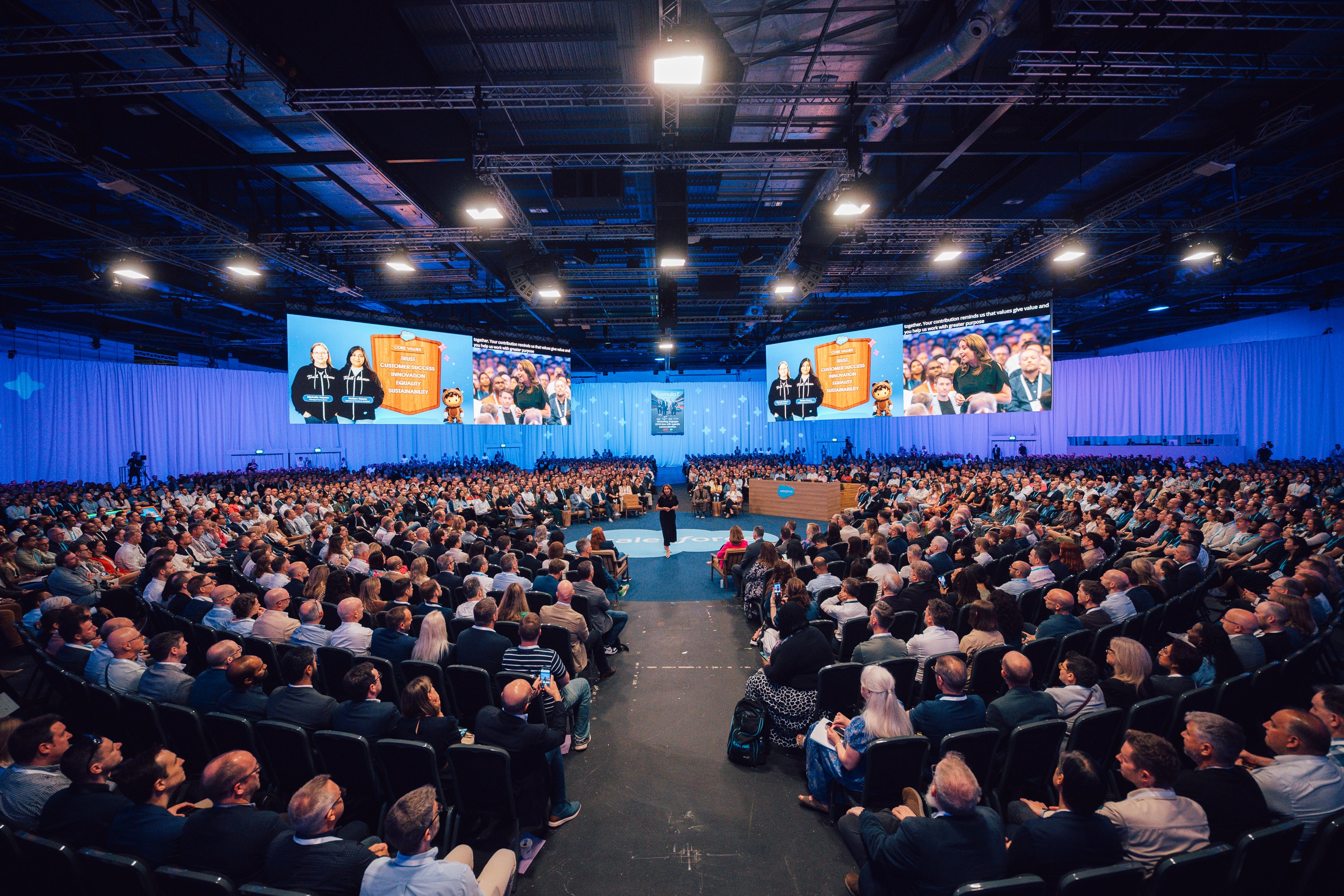 Photography by Chris Cooper/ ShotAway/ www.ShotAway.com/ #shotawaydotcom Agentforce World Tour London Keynote 2026